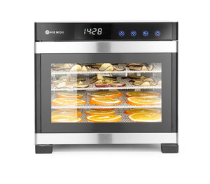 Voedseldroger, HENDI, Profi Line, 6 trays, 230V/650W, 342x485x(H)309mm