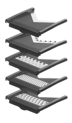 Set van 5 snijschijven voor mandoline 222614, HENDI
