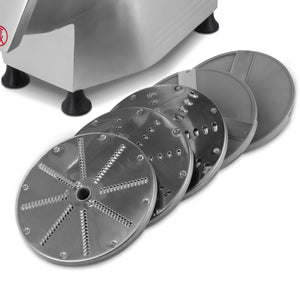 Groentesnijmachine - tot 450 Kg/Uur - incl. 5 Snijschijven