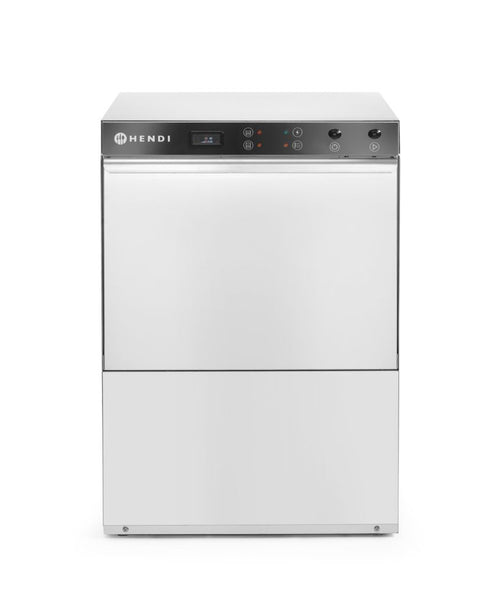 Vaatwasser 50x50 - elektronische bediening, HENDI, Budget Line, 400V/6600W, 570x600x(H)830mm