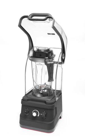 Bar blender met geluiddempende kap, HENDI, 2,5L, Zwart, 230V/1680W, 250x300x(H)540mm
