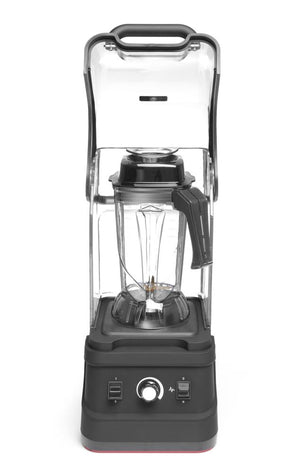 Bar blender met geluiddempende kap, HENDI, 2,5L, Zwart, 230V/1680W, 250x300x(H)540mm