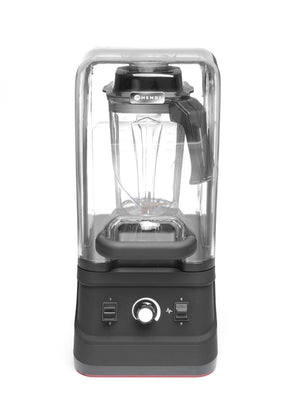Bar blender met geluiddempende kap, HENDI, 2,5L, Zwart, 230V/1680W, 250x300x(H)540mm
