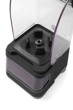Bar blender digitaal met geluiddempende kap , HENDI, 2,5L, Zwart, 230V/1680W, 250x300x(H)546mm
