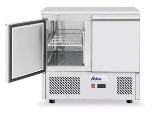 Koelwerkbank, 2 deuren, Arktic, 169L, 230V/220W, 700x900x(H)890mm