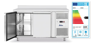 Vrieswerkbank met 2 deuren Profi Line 280L, Arktic, Profi Line, 215L, 230V/600W, 700x1360x(H)839mm