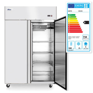 Koelkast met 2 deuren Profi Line 1240L, Arktic, Profi Line, 940L, 230V/350W, 800x1314x(H)2065mm