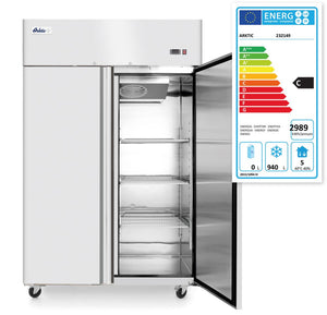 Vriezer met 2 deuren Profi Line 1240L, Arktic, Profi Line, 940L, 230V/980W, 800x1314x(H)2065mm
