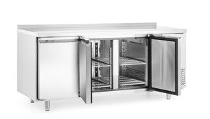 vrieswerkbank, 3 deuren 420L, Arktic, Profi Line, 334L, 230V/600W, 700x1795x(H)839mm