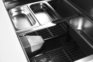 Saladette met 2 deuren 300L, Arktic, 169L, 230V/310W, 700x915x(H)875mm