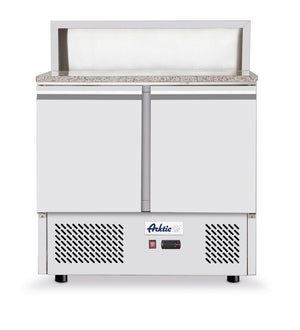Pizzawerkbank met 2 deuren 300L, Arktic, 169L, 230V/310W, 700x900x(H)1082mm