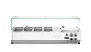 Opzetkoelvitrine GN 1/3, Arktic, 4x GN 1/3, GN 1/3, 24L, 230V/180W, 400x1208x(H)456mm