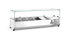 Opzetkoelvitrine GN 1/3, Arktic, 4x GN 1/3, GN 1/3, 24L, 230V/180W, 400x1208x(H)456mm