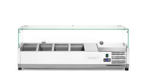Opzetkoelvitrine GN 1/3, Arktic, 4x GN 1/3, GN 1/3, 24L, 230V/180W, 400x1208x(H)456mm