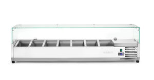 Opzetkoelvitrine GN 1/3, Arktic, 7x GN 1/3, GN 1/3, 42L, 230V/180W, 420x1605x(H)460mm
