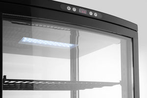 Koelvitrinekast 270L, Arktic, Zwart, 230V/290W, 520x550x(H)1870mm