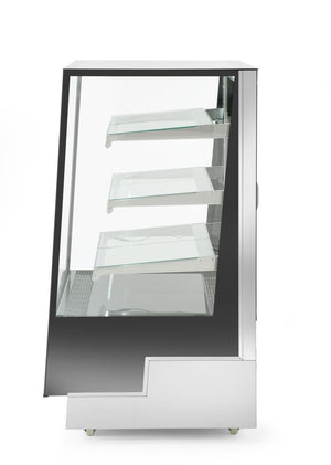 Koelvitrine met 3 schuine schappen, Arktic, 230V/480W, 833x650x(H)1460mm