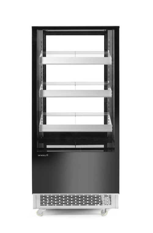 Koelvitrine met 3 schuine schappen, Arktic, 230V/480W, 833x650x(H)1460mm