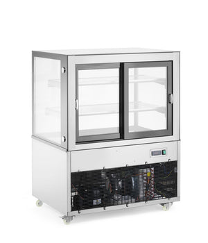 Koelvitrine met 2 schappen, Arktic, 230V/480W, 677x994x(H)1230mm
