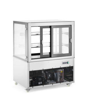 Koelvitrine met 2 schappen, Arktic, 230V/480W, 677x994x(H)1230mm