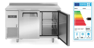 Vrieswerkbank met 2 deuren Kitchen Line 220L, Arktic, Kitchen Line, 166L, 230V/550W, 600x1200x(H)840mm