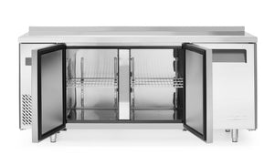 Koelwerkbank met 3 deuren Kitchen Line 390L, Arktic, Kitchen Line, 291L, 230V/270W, 600x1800x(H)840mm