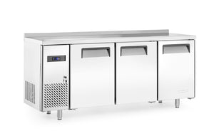 Koelwerkbank met 3 deuren Kitchen Line 390L, Arktic, Kitchen Line, 291L, 230V/270W, 600x1800x(H)840mm