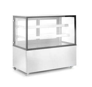 Koelvitrine met 2 schappen, Arktic, 230V/490W, 677x1224x(H)1230mm
