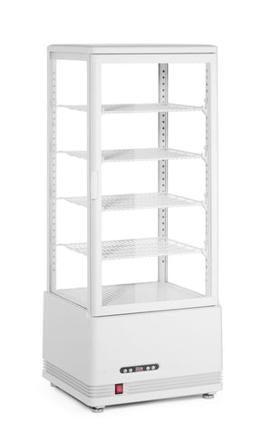 Koelvitrinekast 98L, Arktic, wit, 230V/210W, 397x444x(H)1100mm