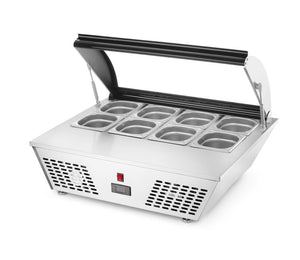 Opzet saladevitrine , Arktic, 230V/105W, 615x775x(H)235mm