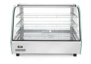 Opzet warmhoudvitrine, HENDI, 160 Liter, 230V/1500W, 885x570x(H)680mm