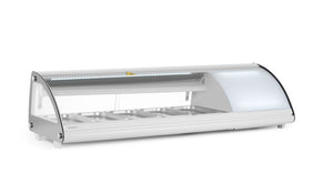 Sushi display 5x GN 1/3, Arktic, 230V/160W, 445x1307x(H)327mm