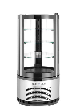 Gebaksvitrine rond , Arktic, 230V/210W, ⌀480x(H)1065mm