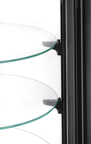 Gebaksvitrine rond , Arktic, 230V/210W, ⌀480x(H)1065mm