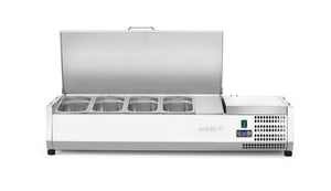 Opzetkoelvitrine GN 1/3, Arktic, 4x GN 1/3, GN 1/3, 24L, 230V/180W, 420x1205x(H)630mm