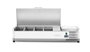 Opzetkoelvitrine GN 1/3, Arktic, 4x GN 1/3, GN 1/3, 24L, 230V/180W, 420x1205x(H)630mm