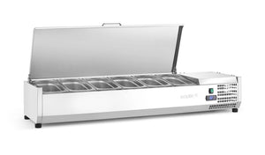 Opzetkoelvitrine GN 1/3, Arktic, 6x GN 1/3, GN 1/3, 36L, 230V/180W, 450x1405x(H)630mm