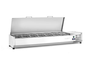 Opzetkoelvitrine GN 1/3, Arktic, 7x GN 1/3, GN 1/3, 42L, 230V/180W, 420x1605x(H)630mm
