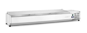 Opzetkoelvitrine GN 1/3, Arktic, 8x GN 1/3, GN 1/3, 48L, 230V/180W, 420x1805x(H)630mm
