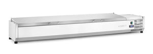 Opzetkoelvitrine GN 1/3, Arktic, 9x GN 1/3, GN 1/3, 54L, 230V/180W, 420x2005x(H)630mm