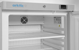 Budget Line koelkast in een wit gespoten stalen behuizing, Arktic, Budget Line, 100L, Wit, 230V/110W, 637x600x(H)835mm