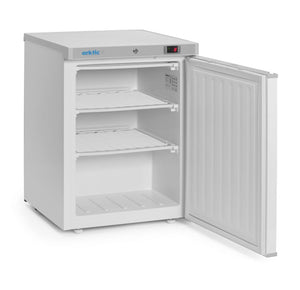 Vrieskast in met wit gelakte stalen behuizing, Arktic, Budget Line, 100L, Wit, 230V/130W, 637x600x(H)835mm