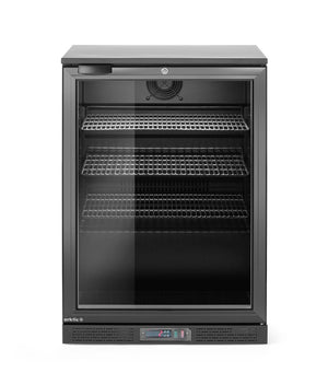 Backbar Koelkast – Enkeldeurs, Arktic, 105L, Zwart, 230V/120W, 600x530x(H)870mm