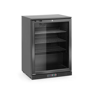 Backbar Koelkast – Enkeldeurs, Arktic, 105L, Zwart, 230V/120W, 600x530x(H)870mm