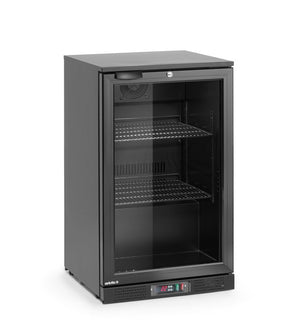 Backbar koelkast met enkele deur, Arktic, 86L, Zwart, 230V/120W, 500x530x(H)870mm