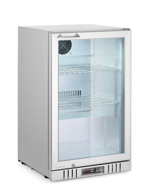 Backbar koelkast met enkele deur, Arktic, 75L, Zilver, 230V/175W, 500x530x(H)870mm