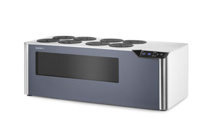 Wijnkoeler tafelmodel, met 2 temperatuurzones "Cellar", Arktic, Zwart, 230V/60W, 350x800x(H)293mm