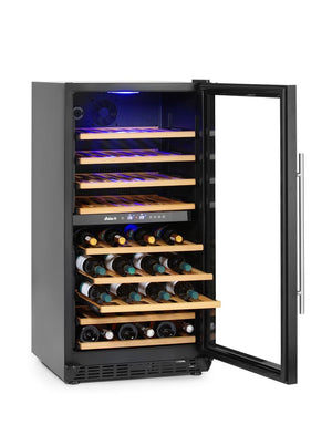 Wijnkoeler, 2 zones, 72 flessen, Arktic, 232L, 230V/110W, 595x675x(H)1215mm