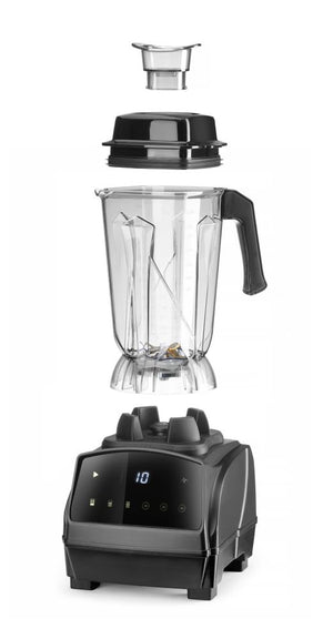 Bar blender digitaal, HENDI, 2,5L, Zwart, 230V/1680W, 220x240x(H)535mm