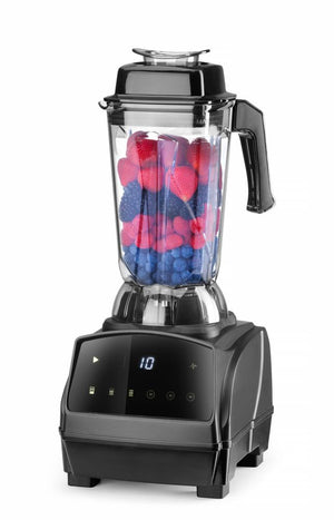 Bar blender digitaal, HENDI, 2,5L, Zwart, 230V/1680W, 220x240x(H)535mm